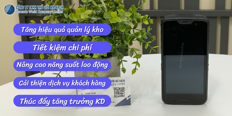 Lợi ích của máy kiểm kho đối với doanh nghiệp