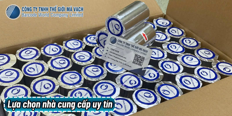 Lựa chọn nhà cung cấp giấy in bill nhiệt uy tín