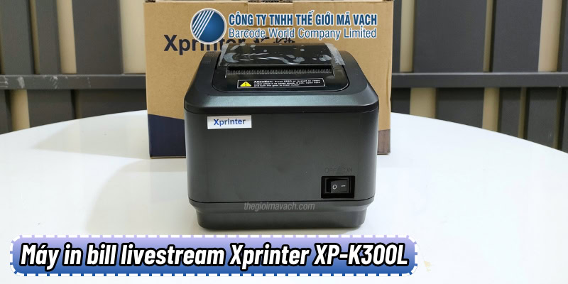 Máy in bill chốt đơn livestream Xprinter XP-K300L