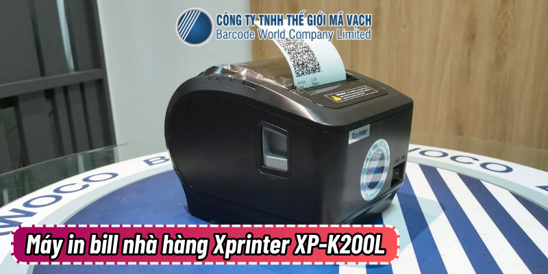 Máy in bill nhà hàng Xprinter XP K200L