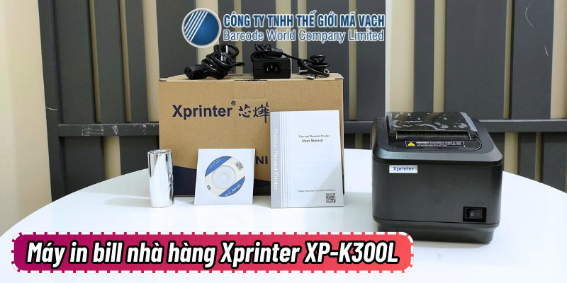 Máy in bill nhà hàng Xprinter XP K300L