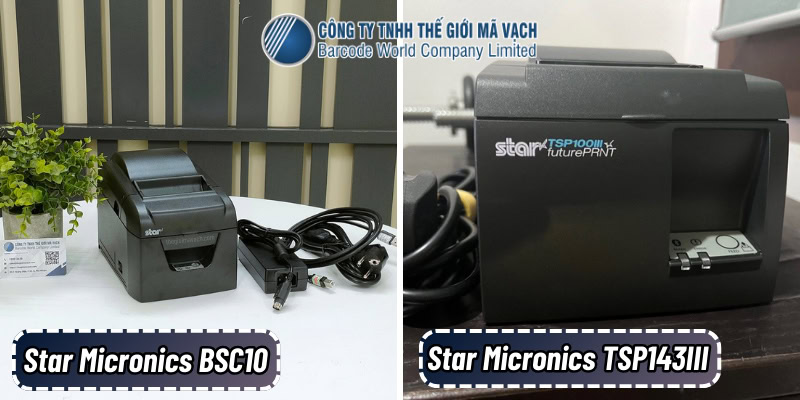 Máy in bill nhiệt chất lượng của thương hiệu Star Micronics