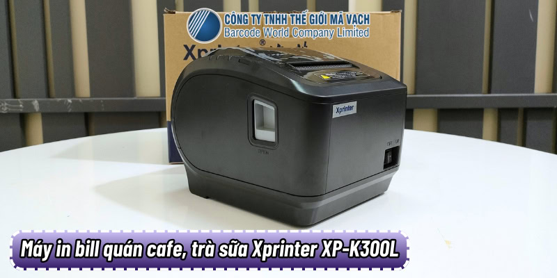 Máy in bill quán cafe, trà sữa Xprinter XP K300L