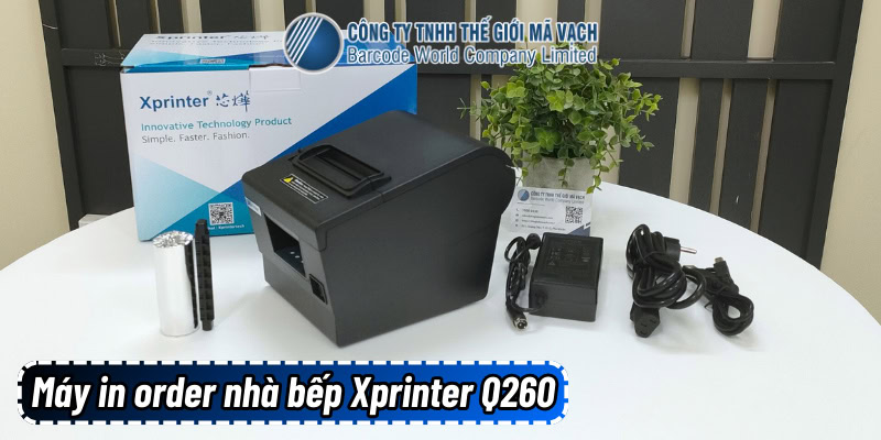 Máy in order nhà bếp Xprinter Q260