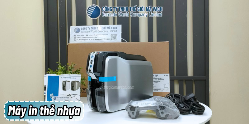 Máy in thẻ nhựa chính hãng có thiết kế hiện đại