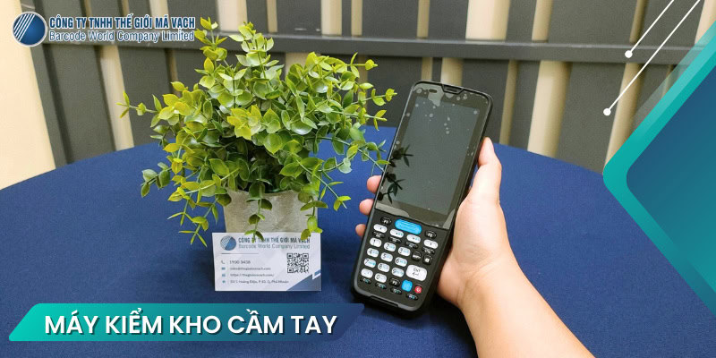 Máy kiểm kho cầm tay nhỏ gọn