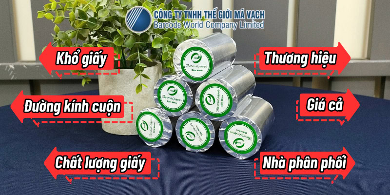 Tư vấn chọn mua giấy in bill nhiệt phù hợp