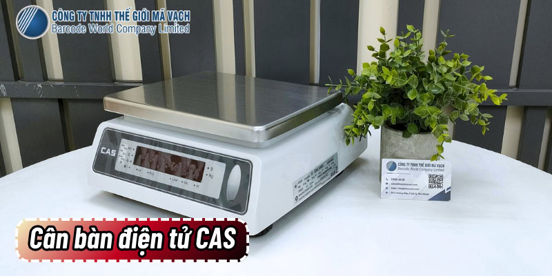 Cân bàn điện tử CAS có nhiều tính năng thông minh