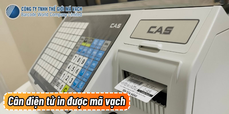 Cân điện tử tính tiền in được mã vạch