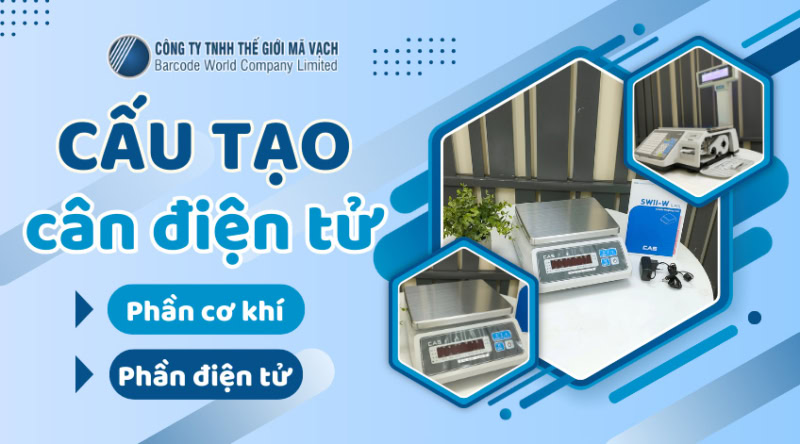 Cấu tạo của cân điện tử tính tiền chi tiết từ A đến Z