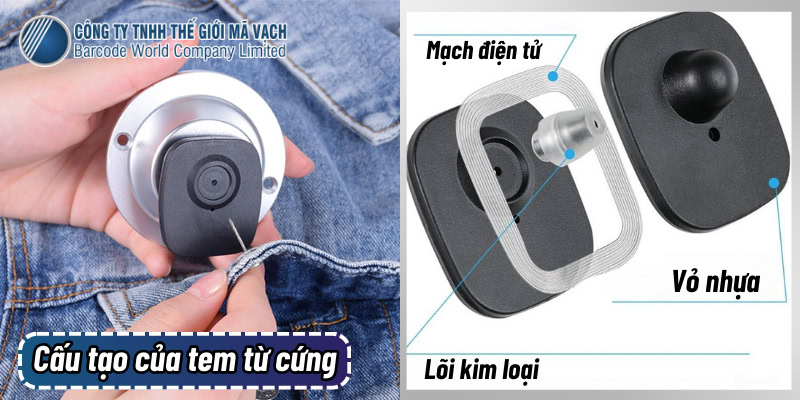 Cấu tạo của tem từ cứng