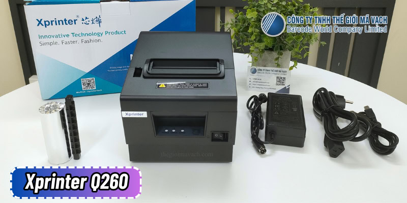 Máy in bill Xprinter Q260 bộ nhớ lớn