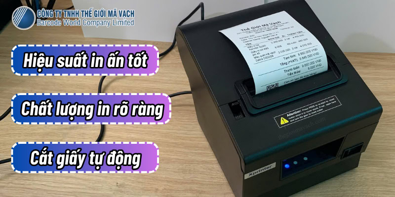 Một chiếc máy in bill tốt không chỉ cần in bill tốt