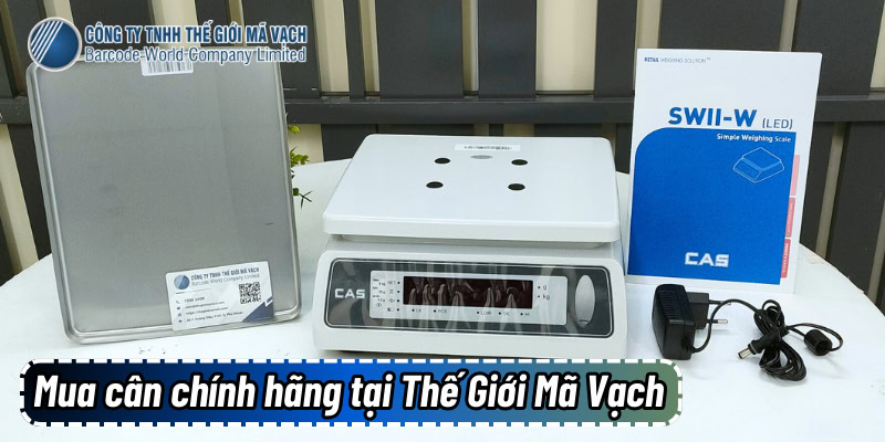 Mua cân điện tử chính hãng tại Thế Giới Mã Vạch