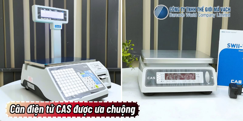 Vì sao nên chọn mua cân điện tử CAS