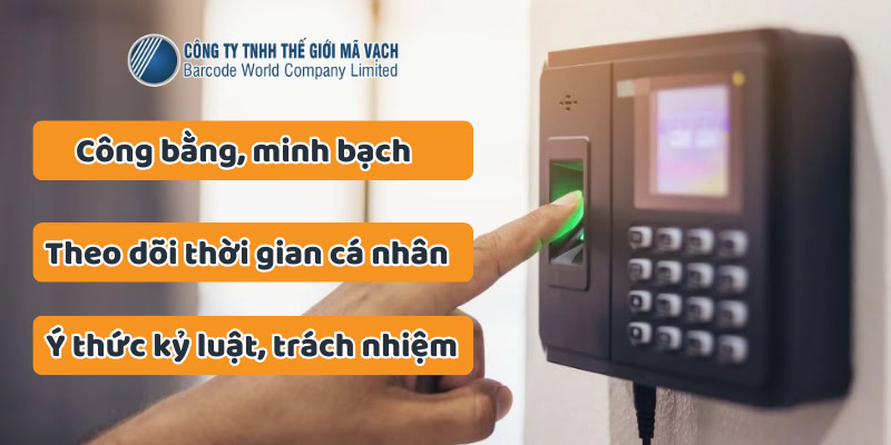 Sử dụng máy chấm công bảo vệ lợi ích nhân viên