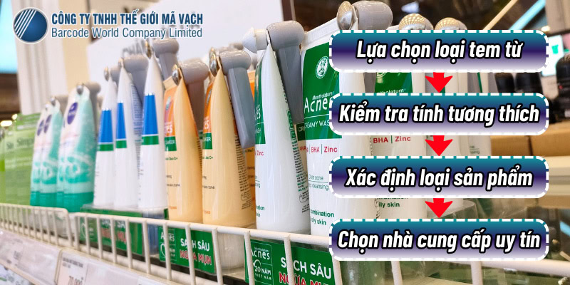 Lựa chọn tem từ chống trộm phù hợp