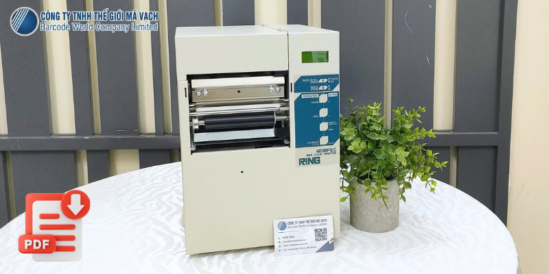 Máy in tem PDF RING 4024PEC (Độ phân giải siêu nét 600dpi)