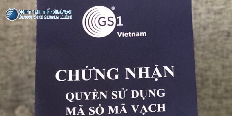 Nhận giấy chứng nhận quyền sử dụng mã số mã vạch