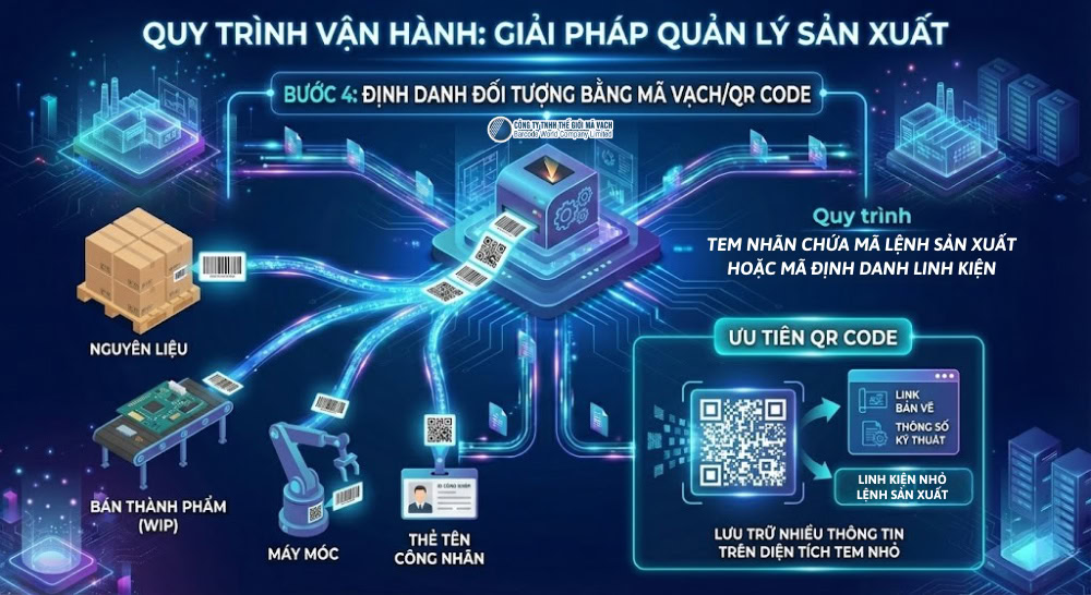 Định danh đối tượng bằng Mã vạch/QR Code Định danh đối tượng bằng Mã vạch/QR Code