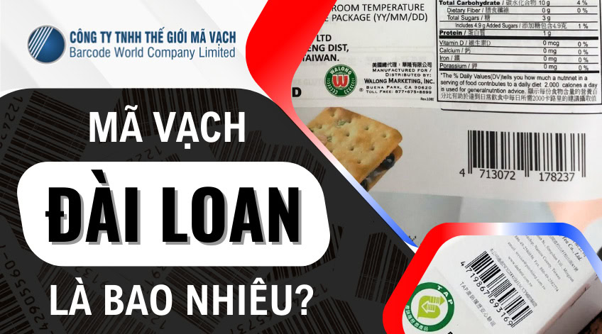 Mã vạch Đài Loan: Đầu số 471 và cách đọc, kiểm tra