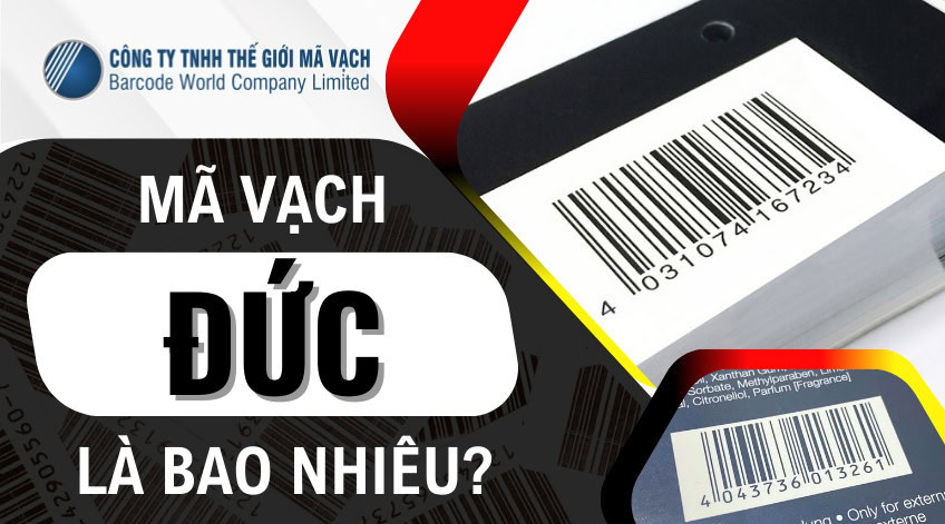 Mã vạch Đức là bao nhiêu? 3 cách check nhanh, đơn giản