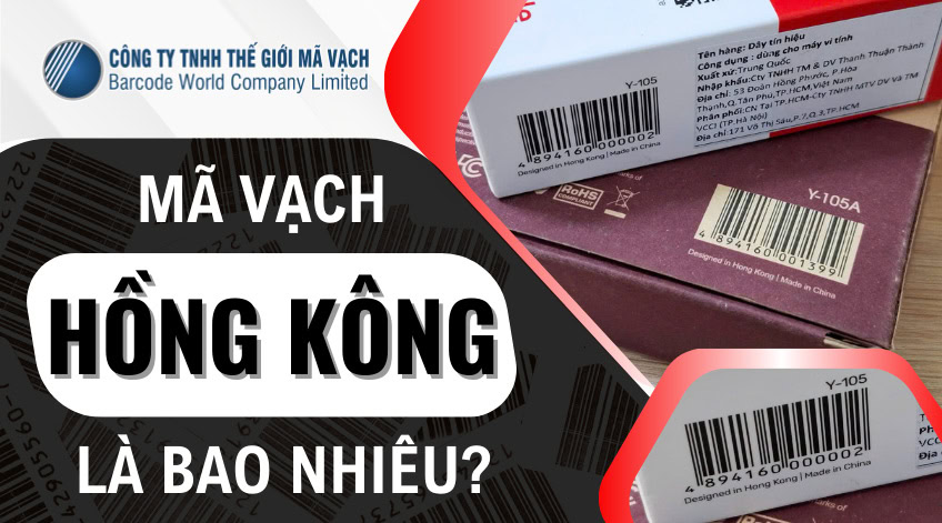 Mã vạch Hồng Kông: Đầu số 489 và cách đọc, kiểm tra