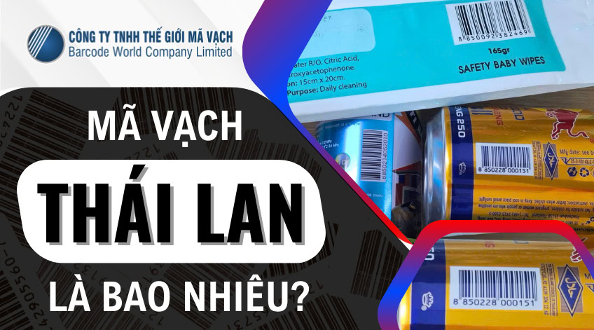 Mã vạch Thái Lan: Đầu số 885 và cách đọc, kiểm tra