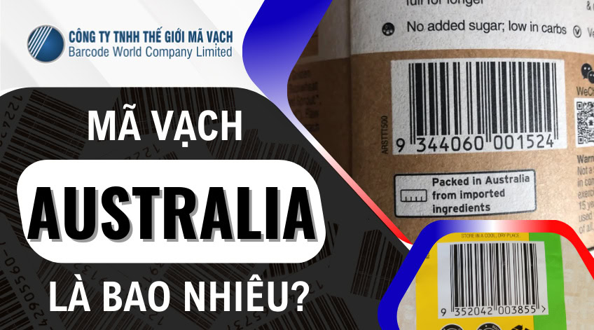 Mã vạch Úc (Australia) là bao nhiêu? 3 cách check nhanh