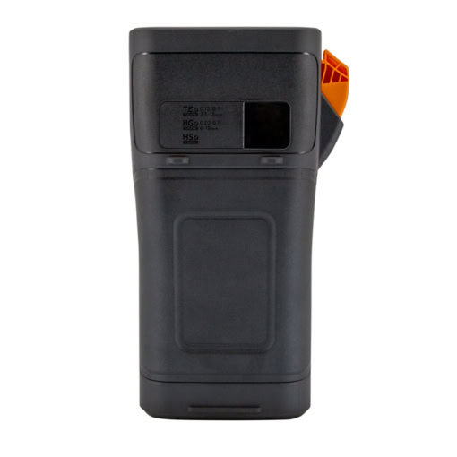Mặt sau máy in nhãn Brother PT-E310BT