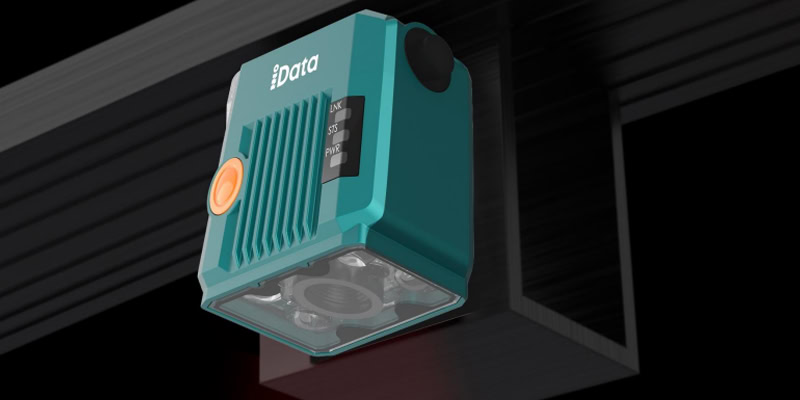 Máy quét mã vạch 2D iData DM2000 băng chuyền đọc mã vạch cố định