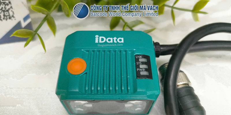 Máy quét mã vạch iData DM2000 có đèn LED báo hiệu tiện lợi