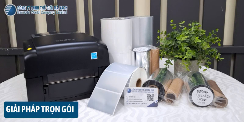 Giải pháp in tem chống nước trọn gói của Thế Giới Mã Vạch