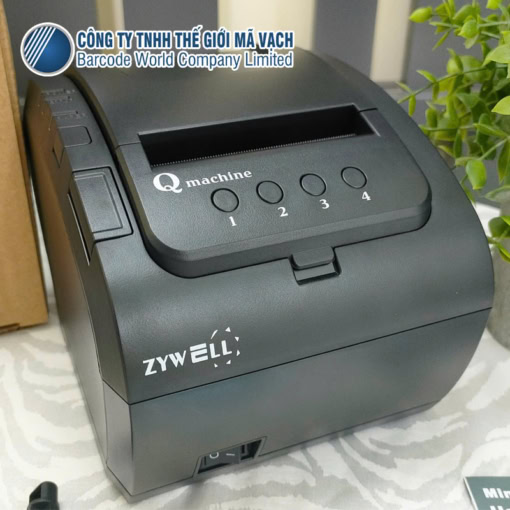 Máy in số thứ tự Zywell ZY307Q dễ sử dụng