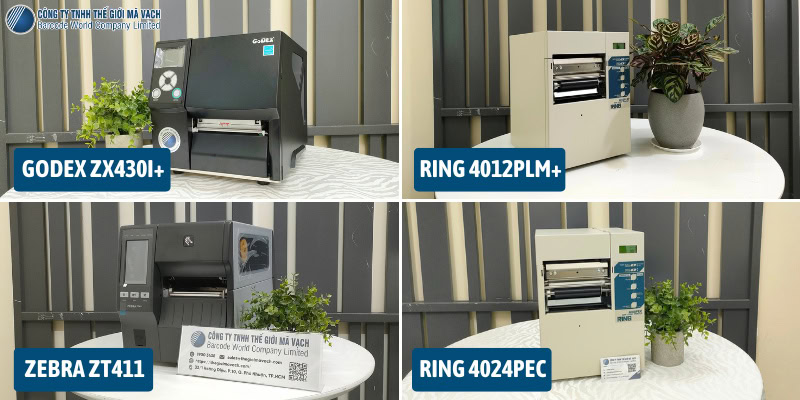Máy in mã vạch công nghiệp đáp ứng nhu cầu công xưởng, nhà máy lớn