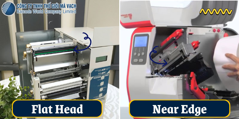 2 loại đầu in của máy in mã vạch