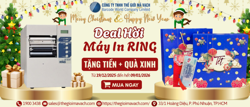 Banner Deal Hời Máy In RING: Tặng Tiền Kèm Quà Xinh