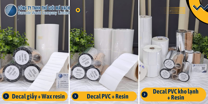 Chọn vật tư (decal + mực in) phù hợp với từng loại thực phẩm