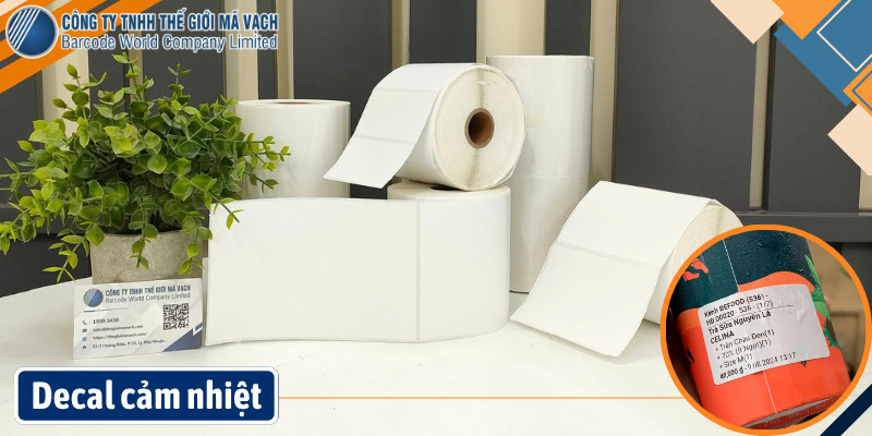 Decal cảm nhiệt nhạy cảm với nhiệt độ