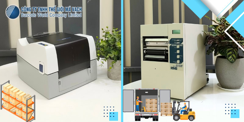 Giá một bộ máy in tem pallet hoàn chỉnh (máy + vật tư ban đầu) phụ thuộc nhiều yếu tố