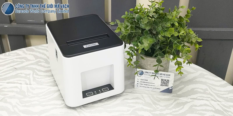 Máy in mã vạch Xprinter XP-Q361U in tem và in bill