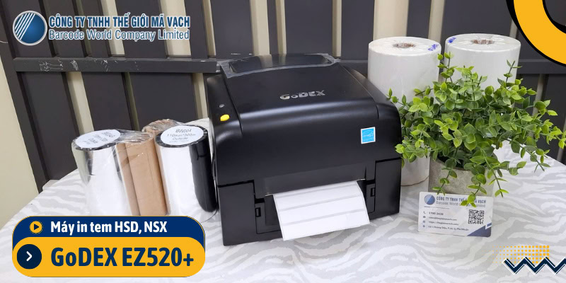 Máy in tem hạn sử dụng, NSX GoDEX EZ520+