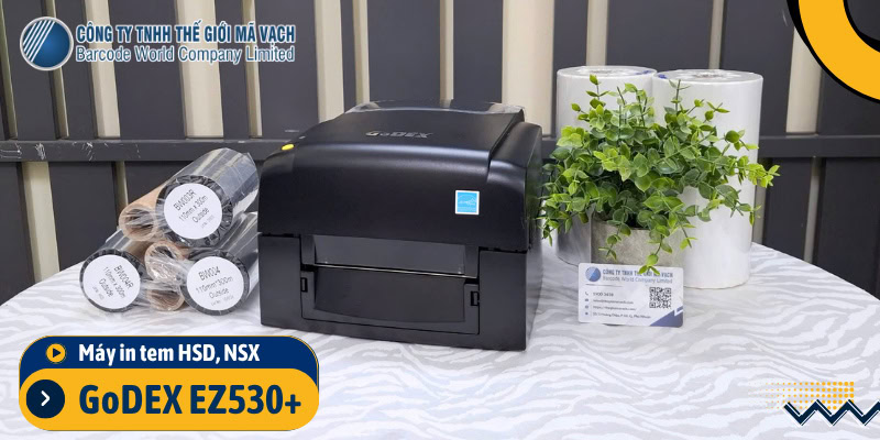 Máy in date thực phẩm GoDEX EZ530+