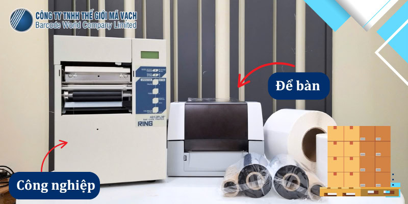 Chọn máy để bàn hay công nghiệp tuỳ quy mô và cường độ hoạt động