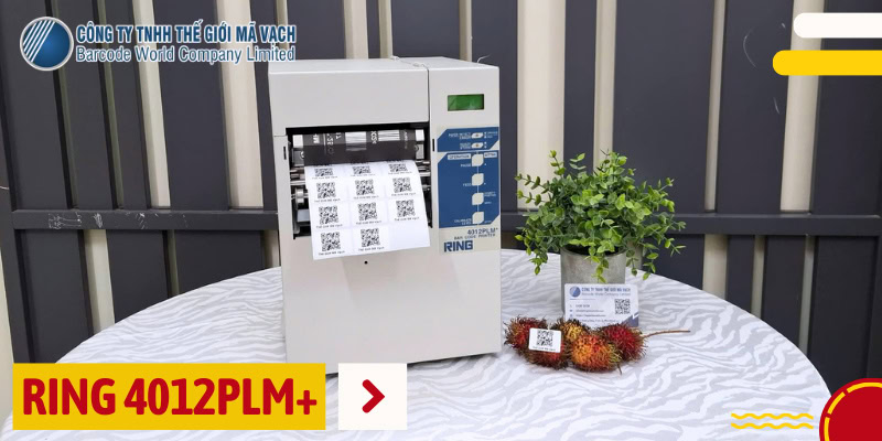 Máy in tem truy xuất nguồn gốc RING 4012PLM+