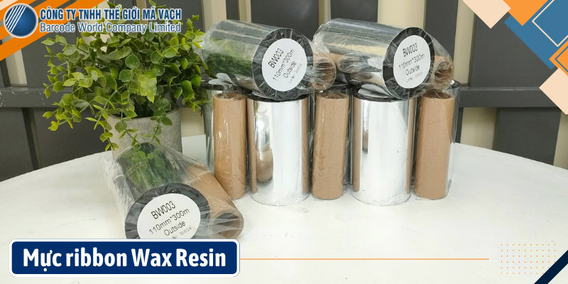 Mực ribbon Wax Resin hỗn hợp sáp nhựa