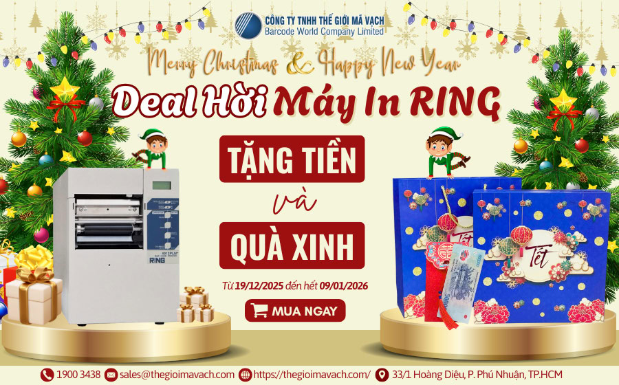 Popup Deal Hời Máy In RING: Tặng Tiền Kèm Quà Xinh