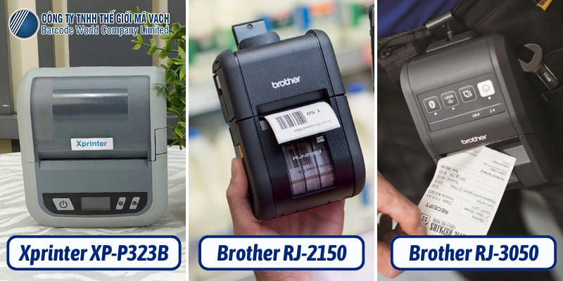 So sánh Xprinter XP-P323B với Brother RJ-2150 và RJ-3050