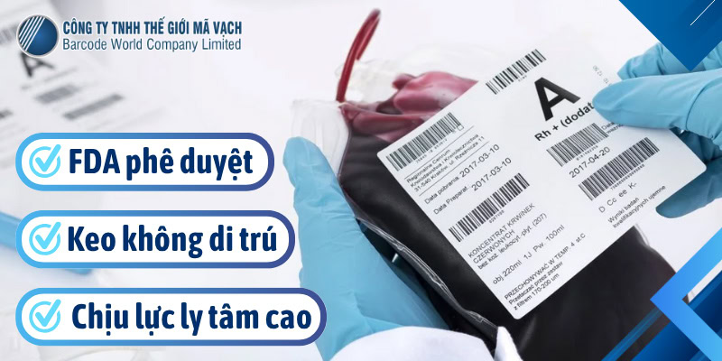 Tem nhãn decal đạt chuẩn an toàn sinh học