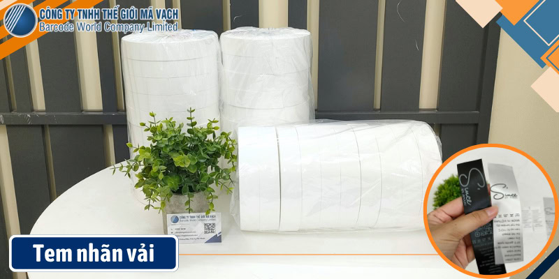 Tem nhãn vải chuyên biệt cho ngành thời trang